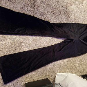 Black stretchy Flare pants Size Med